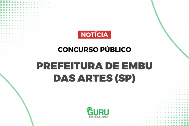 Concurso Prefeitura de Embu das Artes