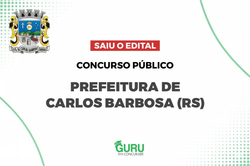 Concurso Carlos Barbosa RS