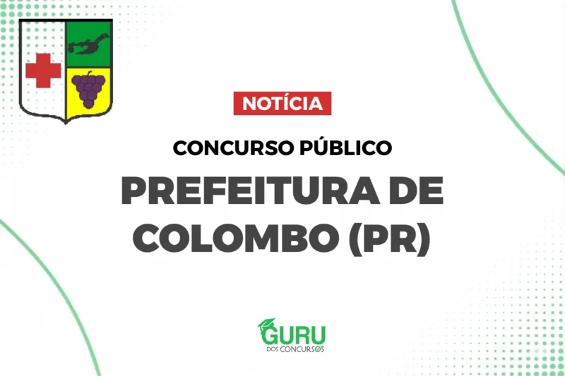Concurso Prefeitura de Colombo PR