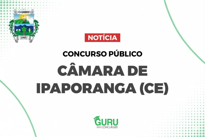 Concurso Câmara de Ipaporanga (CE)