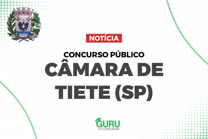 Concurso Câmara Tietê SP