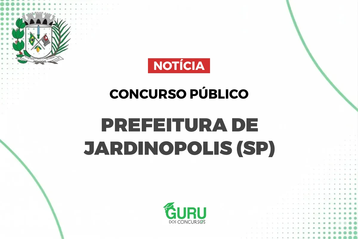 Concurso Prefeitura de Jardinópolis SP