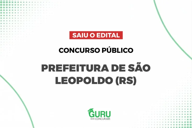 Concurso Prefeitura de São Leopoldo - RS