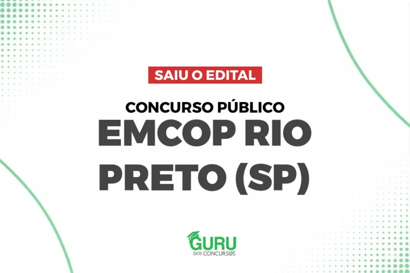 Concurso EMCOP Rio Preto SP