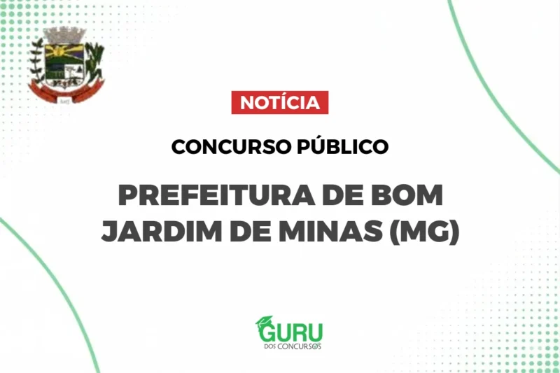 Prefeitura de Bom Jardim de Minas MG