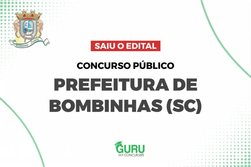 Concurso Prefeitura de Bombinhas SC
