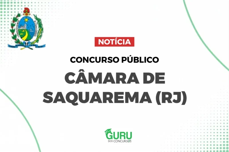 Concurso Câmara de Saquarema RJ