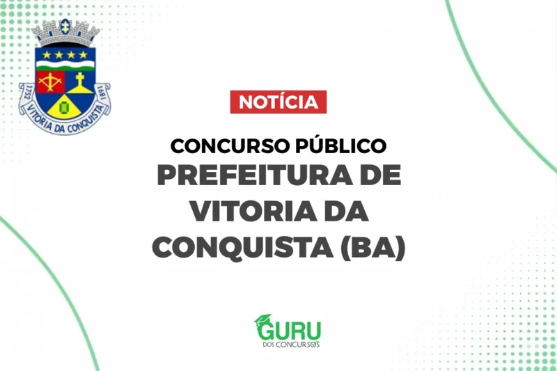 Concurso Prefeitura Vitória da Conquista BA