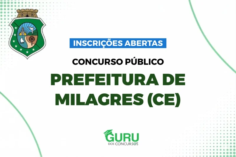 Concurso Prefeitura Milagres CE