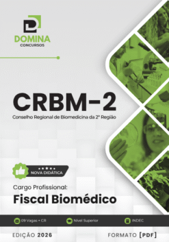 Fiscal Biomédico CRBM 2 Região | Apostila 2026