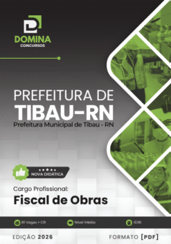 Fiscal de Obras Tibau RN | Apostila 2026