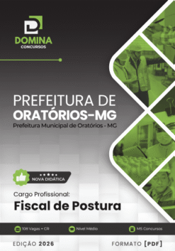 Fiscal de Postura Oratórios MG | Apostila 2026