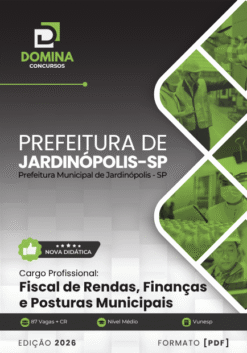 Fiscal de Rendas e Posturas Jardinópolis SP | Apostila 2026