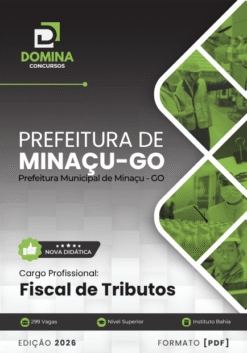 Fiscal de Tributos Minaçu GO | Apostila 2026