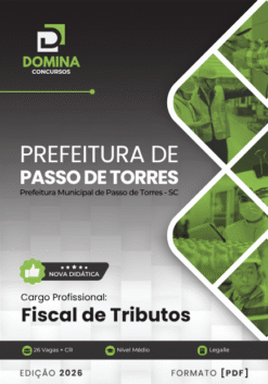 Fiscal de Tributos Passo de Torres SC | Apostila 2026