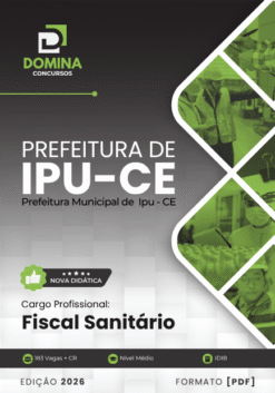 Fiscal Sanitário Ipu CE | Apostila 2026