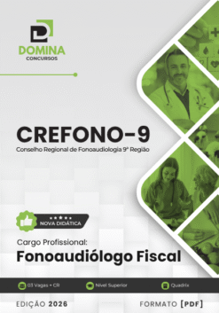 Fonoaudiólogo Fiscal CREFONO 9 | Apostila 2026