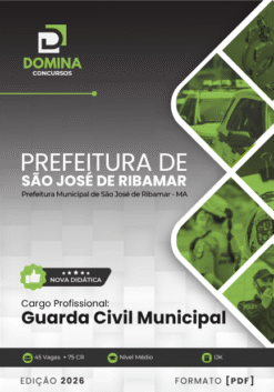 Guarda Civil Municipal São José de Ribamar MA | Apostila 2026