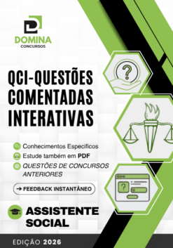 Interativas QCI Assistente Social | 500 Questões Comentadas