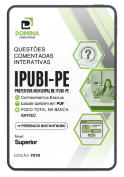 Interativas QCI Prefeitura Ipubi PE | 750 Questões Comentadas