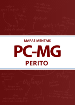 Mapas Mentais: 448 Mapas Mentais para PC-MG Perito para Concursos (PDF)