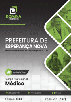 Médico Esperança Nova PR | Apostila 2026