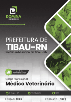 Médico Veterinário Tibau RN | Apostila 2026