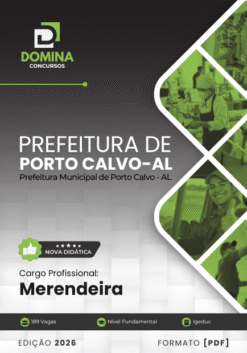 Merendeira Porto Calvo AL | Apostila 2026