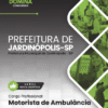 Motorista de Ambulância Jardinópolis SP | Apostila 2026