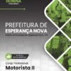 Motorista Esperança Nova PR | Apostila 2026