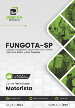 Motorista FUNGOTA Araraquara SP | Apostila 2026