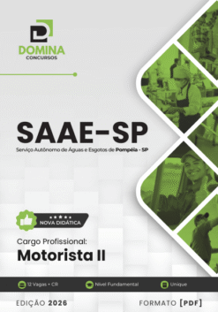 Motorista SAAE Pompéia SP | Apostila 2026