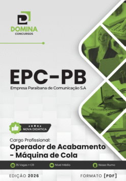 Operador de Acabamento EPC PB | Apostila 2026