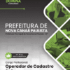 Operador de Cadastro Único Nova Canaã Paulista SP | Apostila 2026