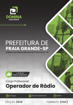 Operador de Rádio Praia Grande SP | Apostila 2026