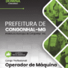Operador Máquina Congonhal MG | Apostila 2026