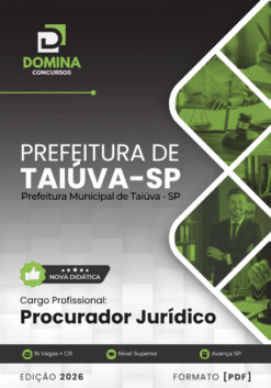 Procurador Jurídico Taiúva SP | Apostila 2026
