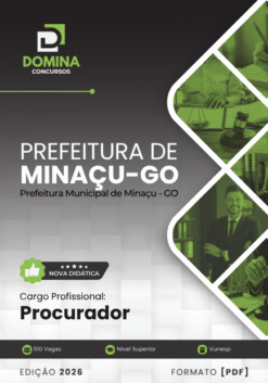 Procurador Minaçu GO | Apostila 2026