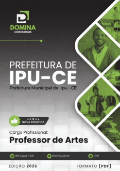 Professor de Artes Ipu CE | Apostila 2026