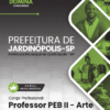 Professor de Artes Jardinópolis SP | Apostila 2026