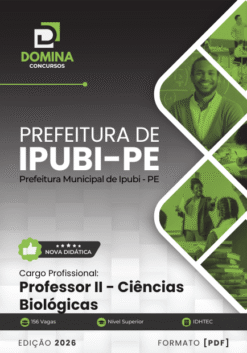 Professor de Ciências Ipubi PE | Apostila 2026