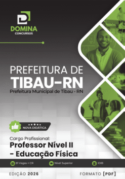 Professor de Educação Física Tibau RN | Apostila 2026