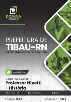 Professor de História Tibau RN | Apostila 2026