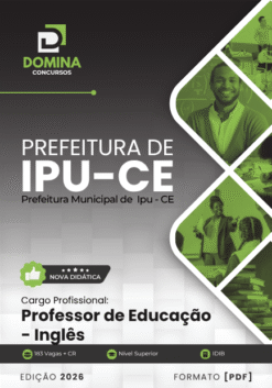 Professor de Inglês Ipu CE | Apostila 2026