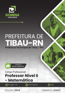 Professor de Matemática Tibau RN | Apostila 2026