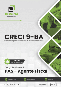 Profissional Analista Superior PAS Agente Fiscal CRECI 9 BA | Apostila 2026