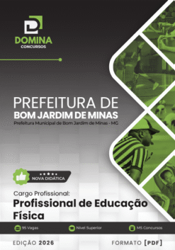 Profissional de Educação Física Bom Jardim de Minas MG | Apostila 2026