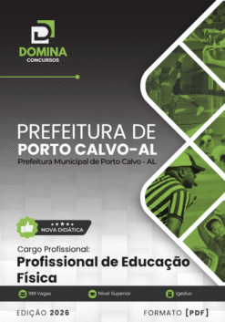 Profissional de Educação Física Porto Calvo AL | Apostila 2026