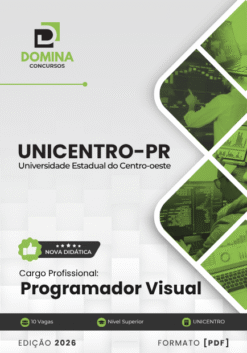 Programador Visual UNICENTRO PR | Apostila 2026