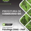 Psicólogo CRAS Comercinho MG | Apostila 2026